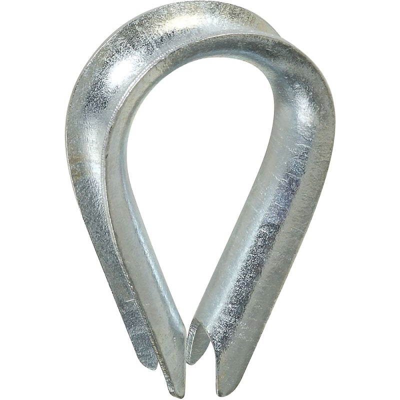 National Hardware N176-834 3232BC Rope Thimble in Zinc plated,3/8 Inch