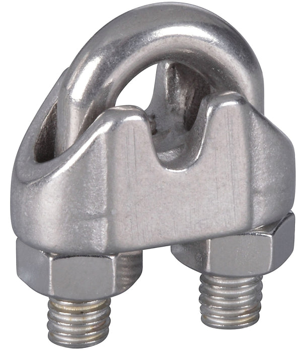 National Hardware N830-313 N830313 SS 3/16IN Cable Clamp, Stainless Steel