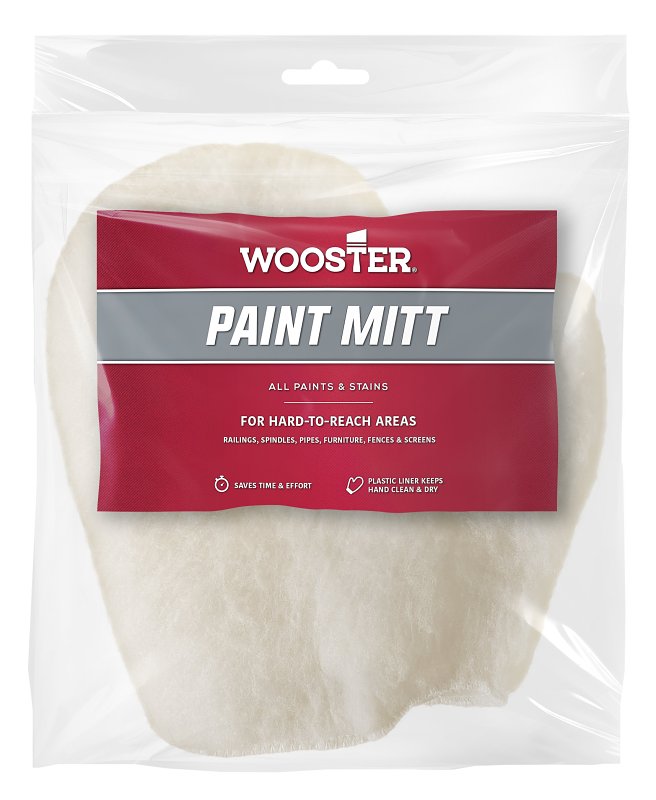 WOOSTER BRUSH R044 Multi-Purpose Paint/Stain Mitt, Synthetic, 1 Count (Pack of 1)