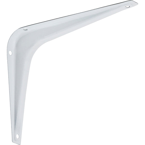 National Hardware N218-885 211 Shelf Bracket in White, 5"x6"
