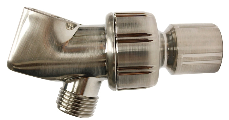 PLUMB PAK PP828-65 Bracket Shower Replacement, Brushed Nickel