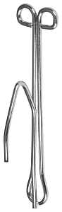14 Pack 3" x 1" Slip-On Curtain Hooks