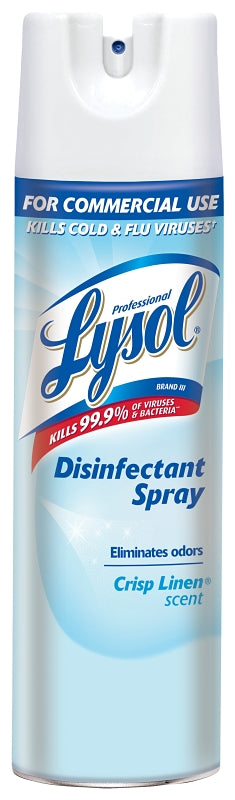 Lysol Disinfectant Spray, Crisp Linen, 19 Oz 74828