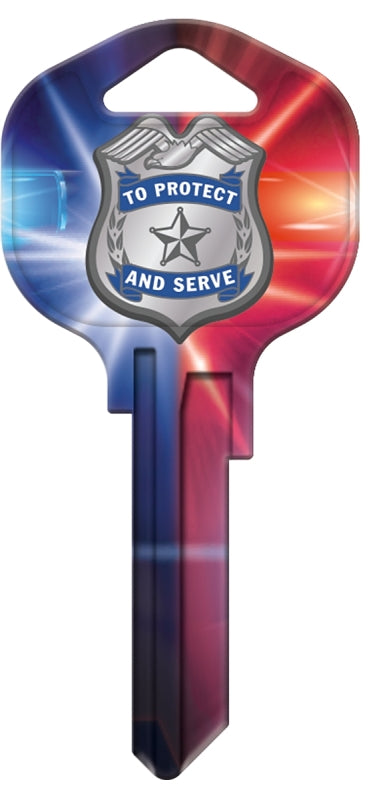 Hy-Ko Products Key Kw1-Pol Police Badge 15005KW1-POL (5-Pack)