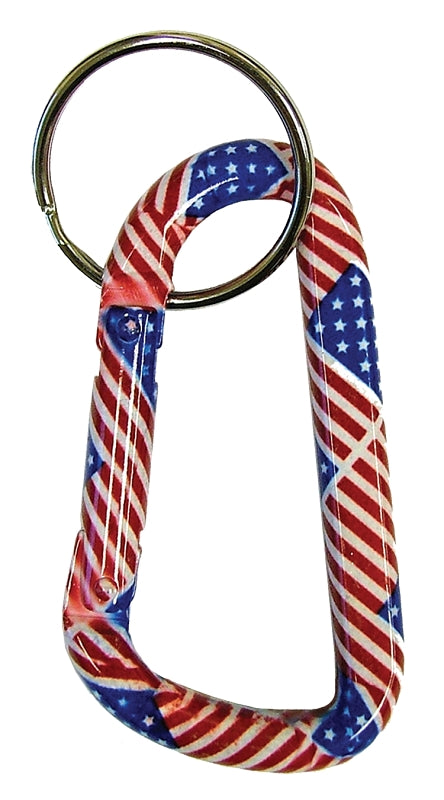 Hy-Ko Products HY-KO PROD CO KC312 Large Flag Carabineer Clip (6-Pack)