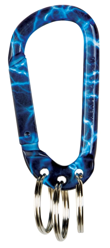 Hy-Ko Products Hy-ko Kc557 C-Clip Lightning Carabiner, Aluminum (Pack of 5)