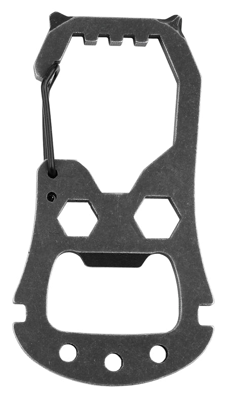 Hy-Ko Products HY-KO KC622 Key Chain Tool with Clip, Stainless Steel Case