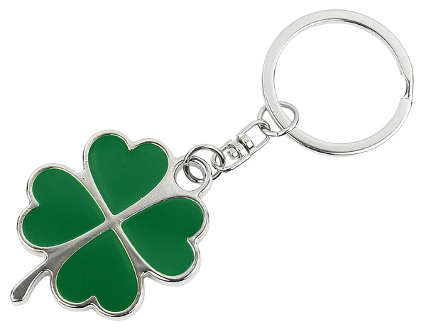 Hy-Ko Products Hy-ko Kh439 Key Chain with 4-Leaf Clover, Metal (Pack of 5)