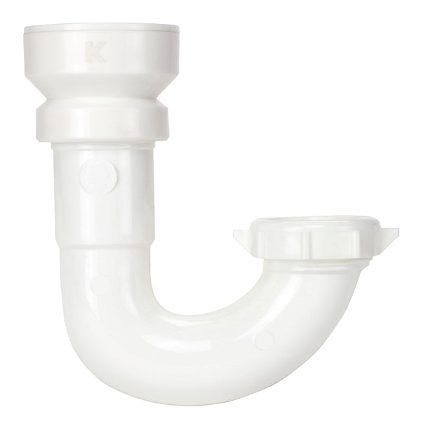 Plumb Pak 10400QLK 1-1/2-in Kitchen J-Bend, White