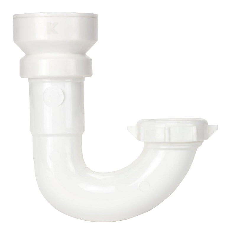 Plumb Pak 10400QLK 1-1/2-in Kitchen J-Bend, White