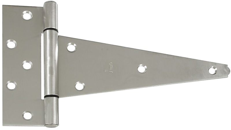 National Hardware N342-535 Extra Heavy 10-Inch Stainless Steel T Hinge