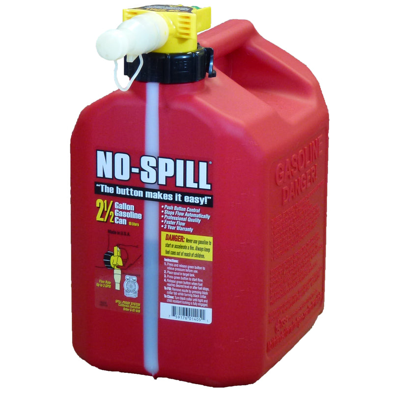 NO-SPILL 2-1/2 gal. Gas Can
