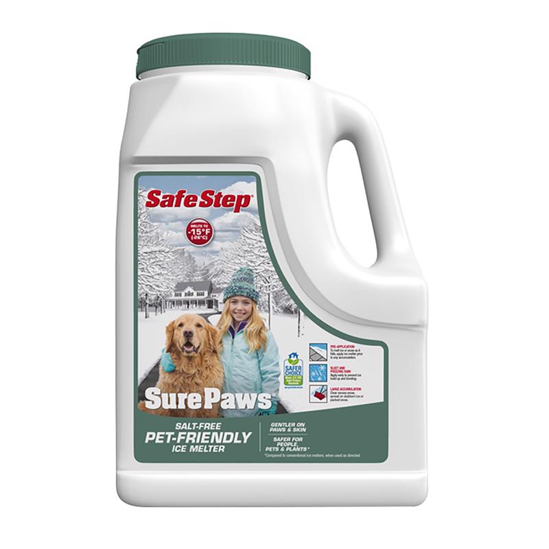 Safe Step 56708 8Lb Jug Safe Step Eco Platinum Series Sure Paws Ice Melter