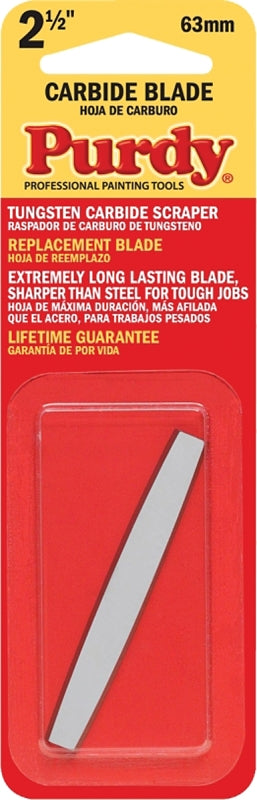 Purdy 144900235 Surface Prep Tool Premium Carbide Scraper Replacement Blades, 2-1/2 inch