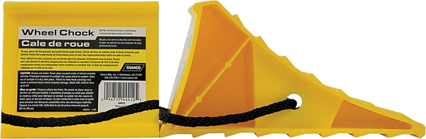 Camco Whl Chock W/Rope 44472