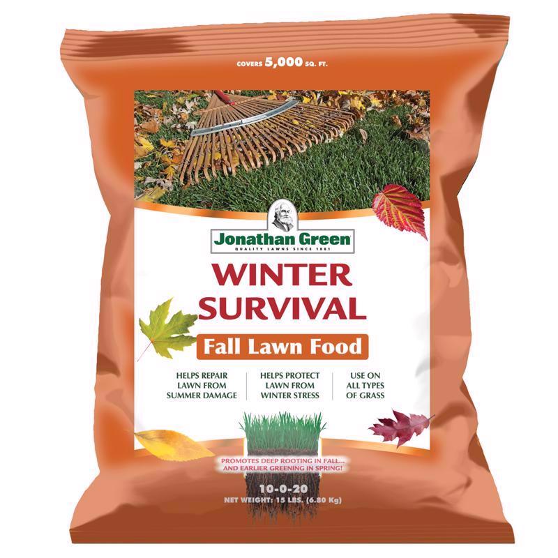 Jonathan Green & Sons Inc Jonathan Green & Sons 12400 10-0-20 Winter Survival Fall Fertilizer, 1, No Size