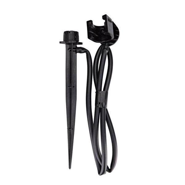 Raindrip A155CPUB Adjustable Flow Bubbler Assembly, Pack of 1, Black