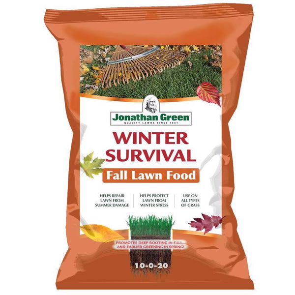 Jonathan Green (12414) Winter Survival Fall Lawn Food - 10-0-20 Fall Lawn Fertilizer (15,000 Sq. Ft.)