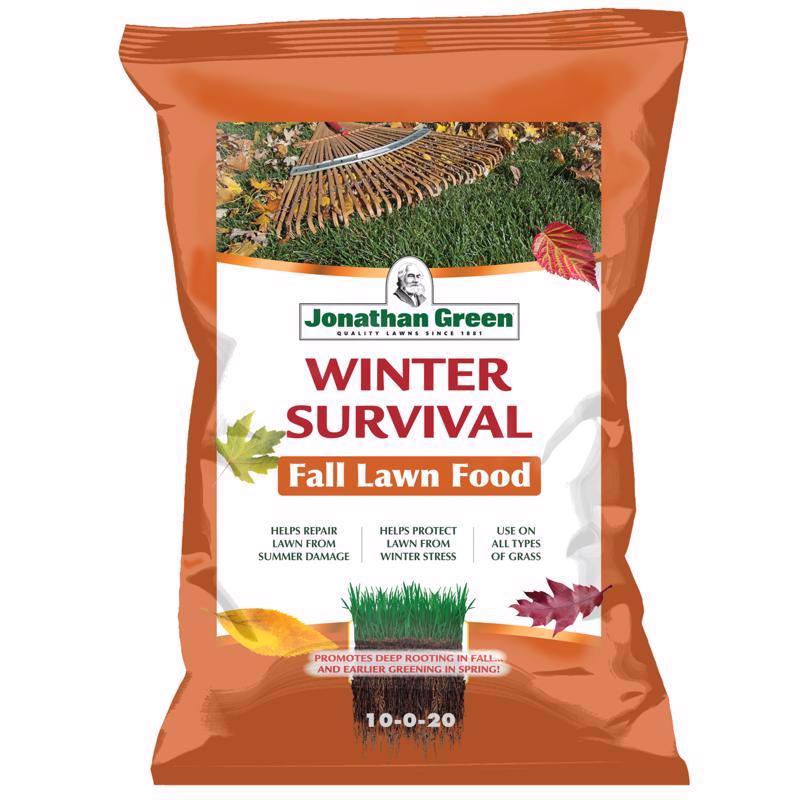 Jonathan Green (12414) Winter Survival Fall Lawn Food - 10-0-20 Fall Lawn Fertilizer (15,000 Sq. Ft.)