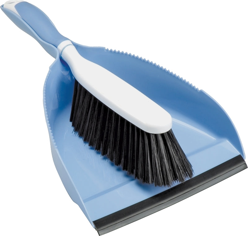 SIMPLE SPACES YB88213L Hand Broom with Dust Pan, 4.5" - 8"