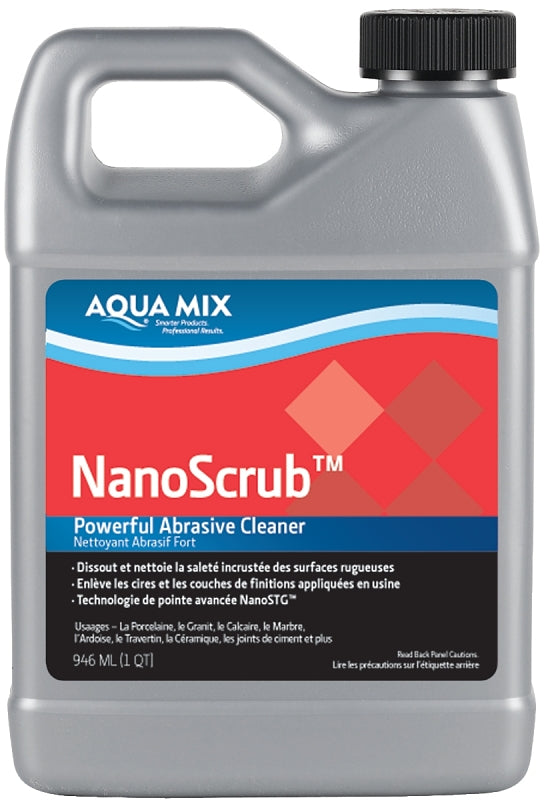Aqua Mix Nanoscrub Powerful Abrasive Cleaner Quart 32 oz 100978-4