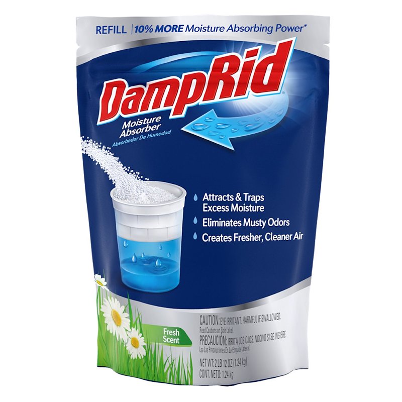DampRid Moisture Absorber Refill Fresh Scent 44 oz FG30FS