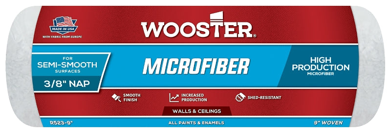 Wooster R523-9 Microfiber Paint Roller, 9