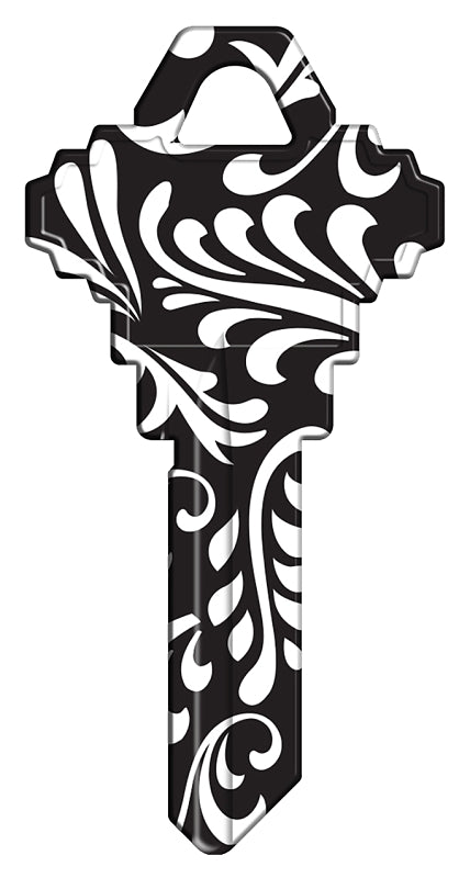 Hy-Ko Key SC1-41 BLK/WHT Swirl 16005SC1-41 (10-Pack)