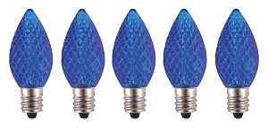 Hometown Holidays Bulb LED Retro C7 Crystal Blue 24774