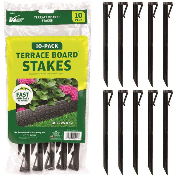Master Mark Stake TERR BRD BLK 10 PK 99410