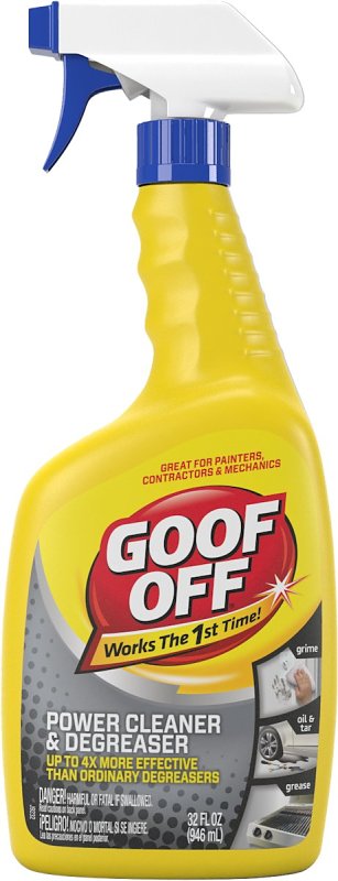 Goof Off Power Cleaner and Degreaser for Mechanics- 32 oz. Trigger Spray Bottle FG686