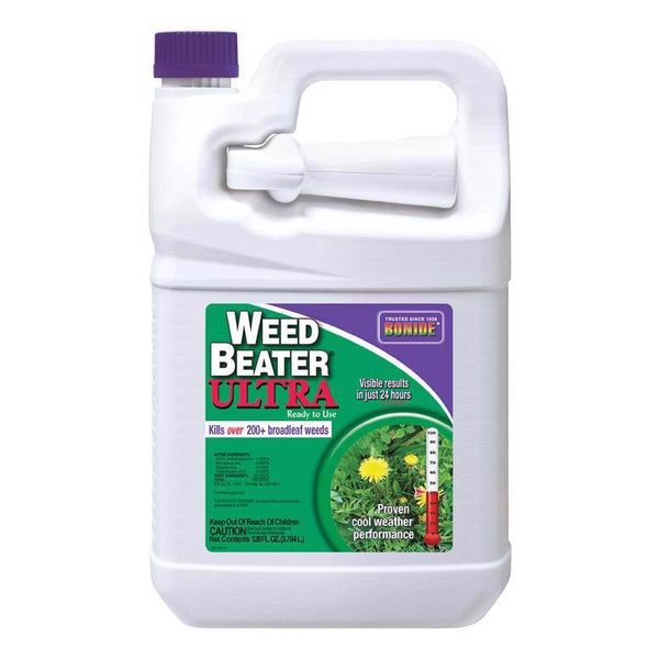 Bonide Weed Beater Ultra, 128 oz Ready-to-Use Spray, Fast-Acting Protection Against Broadleaf Weeds in Home Garden 308