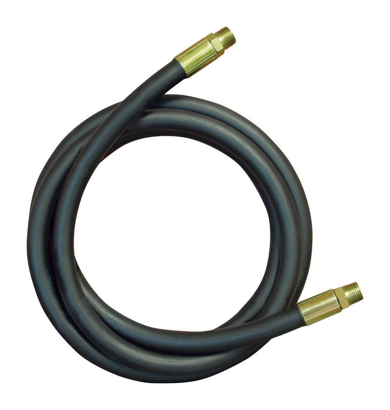 Apache 0.4 in. Dia. x 144 in. L 4000 psi Rubber 2-Wire Hydraulic Hose