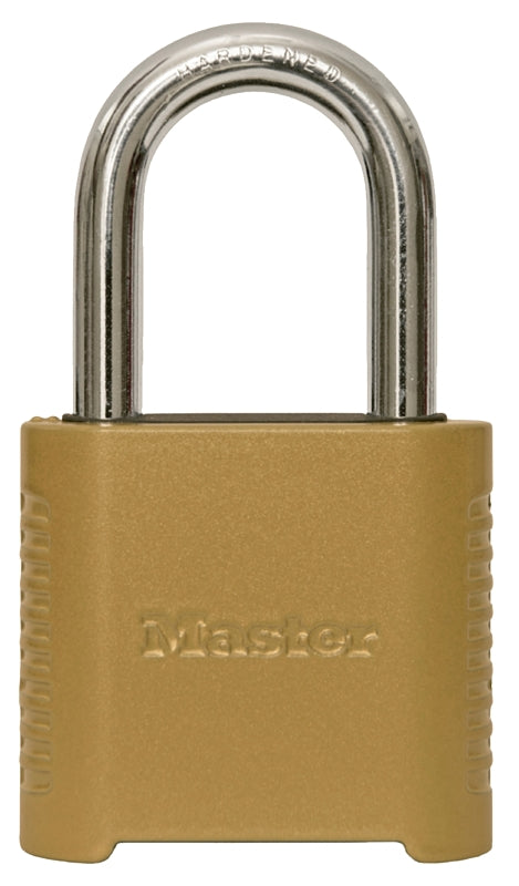 Master Lock Padlock 2 inches Steel Resettable Combination 1Pk 875DLF