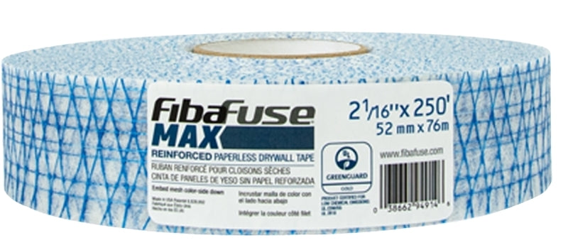 FibaFuse MAX 2-1/16 in. x 250 ft. Reinforced Paperless Drywall Joint Tape