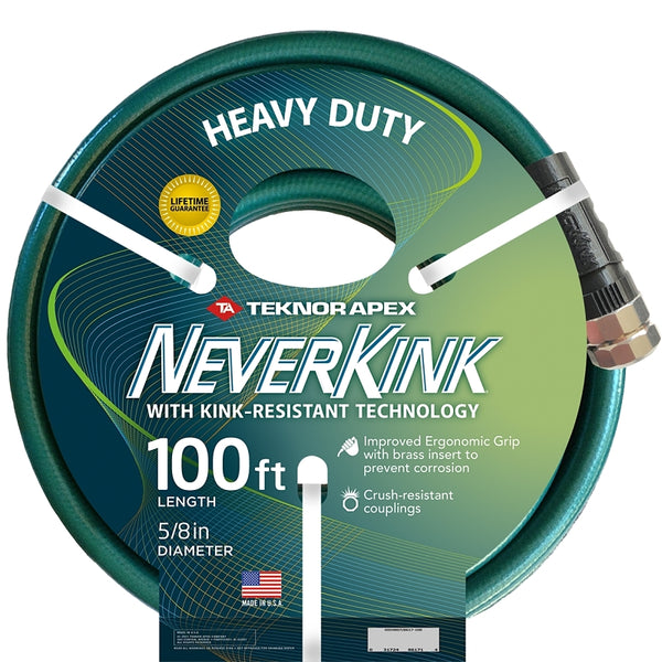 Teknor Apex 1094716 NeverKink 8615-100, Heavy Duty Garden Hose, 5/8-Inch by 100-Feet 8617-100/8615