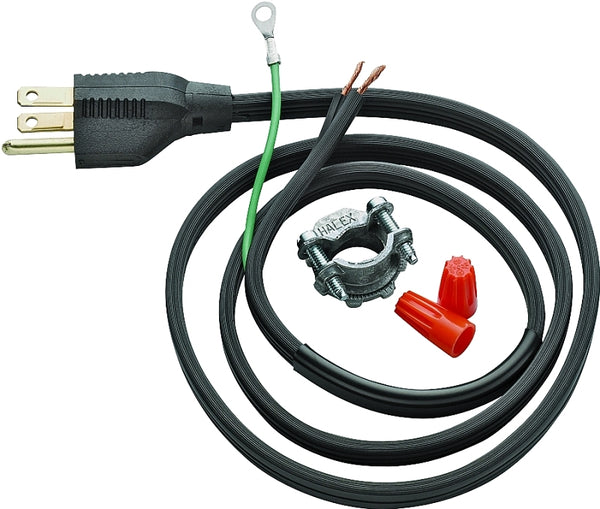INSINKERATOR Garbage Disposal 3-Foot Power Cord Installation Kit for Standard Series (Badger) Food Waste Disposer Models, CRD-00 09008D