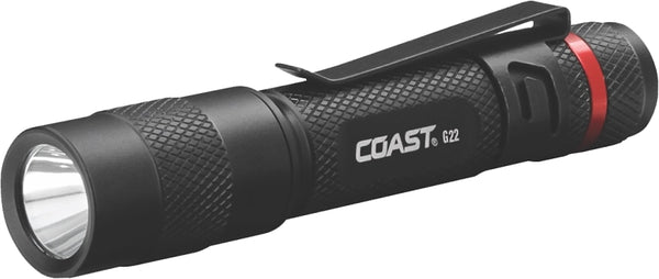 Coast 3004860 G22 100 Lumens Black LED Flashlight44; AAA Battery