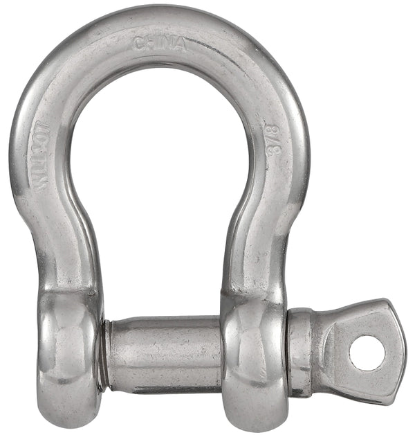 National Hardware 107867 0.37 in. Stainless Steel Marine Grade Anchor Shackle N100-280