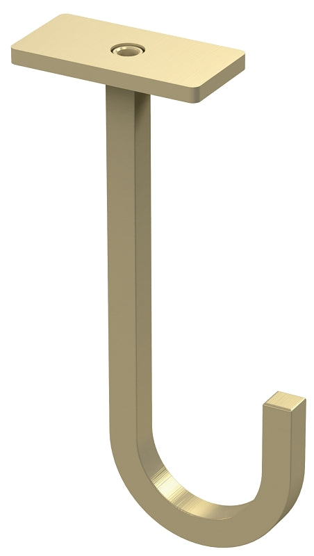 National Hardware N275-533 Extended Ceiling Hook, 5", Brushed Gold