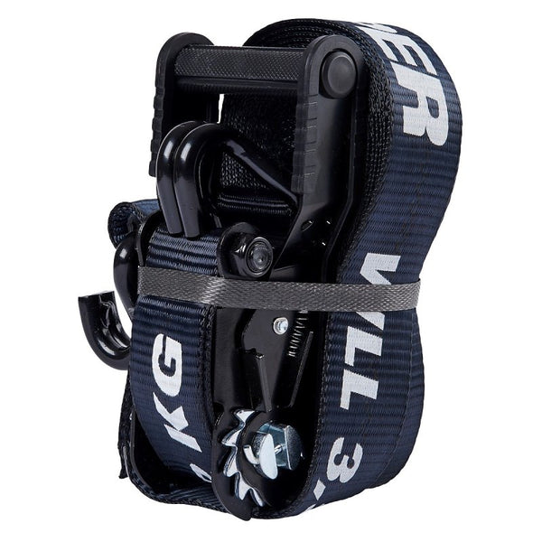 KEEPER 85458 27' Combat Ratchet Tie Down, Black