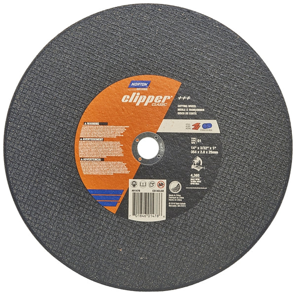 NORTON CLIPPER 70184601478 WHEEL SAW T1 14IN