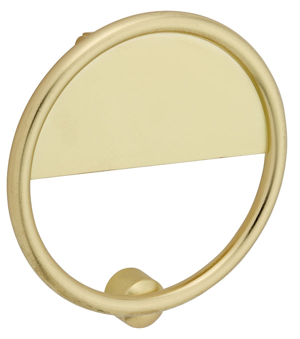 National Hardware N336-702 Cooper Door Knocker, Brushed Gold