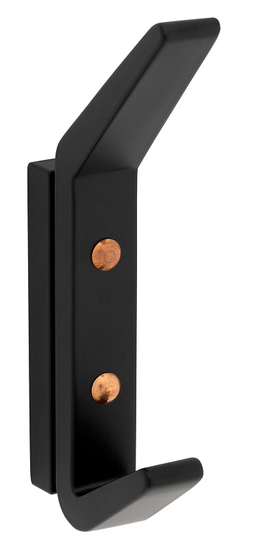 National Hardware N337-918 Reed Geometric Hook, 4-3/4", Matte Black