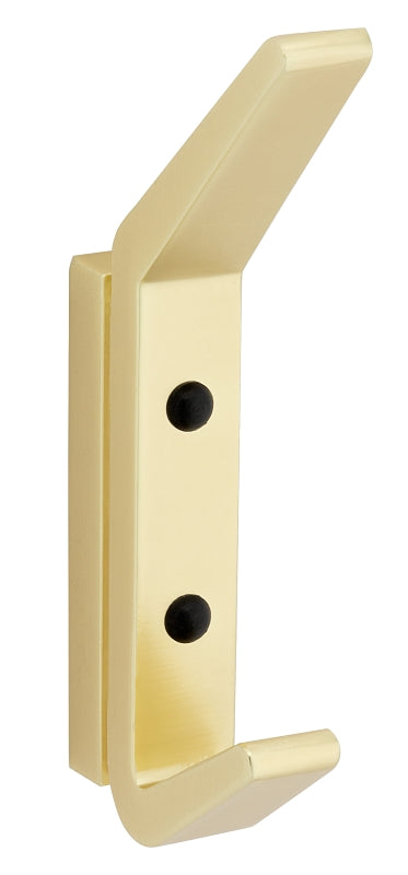 National Hardware N337-920 Reed Geometric Hook, 4-3/4", Brushed Gold