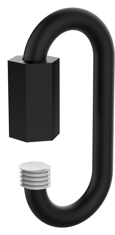 National Hardware N820-109 Storm Shine Quick Link, 1/4", Black