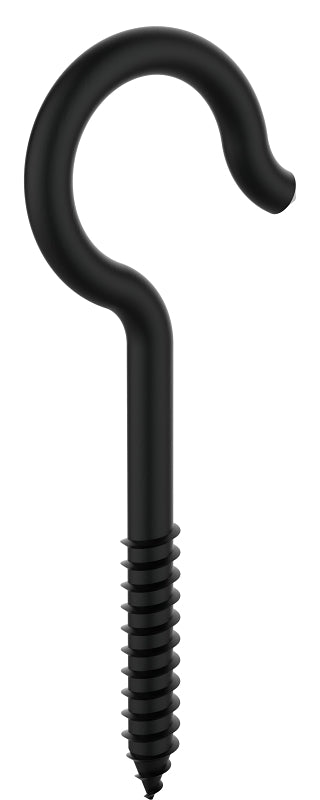 National Hardware N820-122 Ceiling Hooks, #3, 4-1/8", Storm Shine Finish