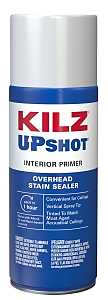 Masterchem 11748 Kilz Upshot Aerosol Interior Primer & Overhead Stain Sealer, White, 10 Oz