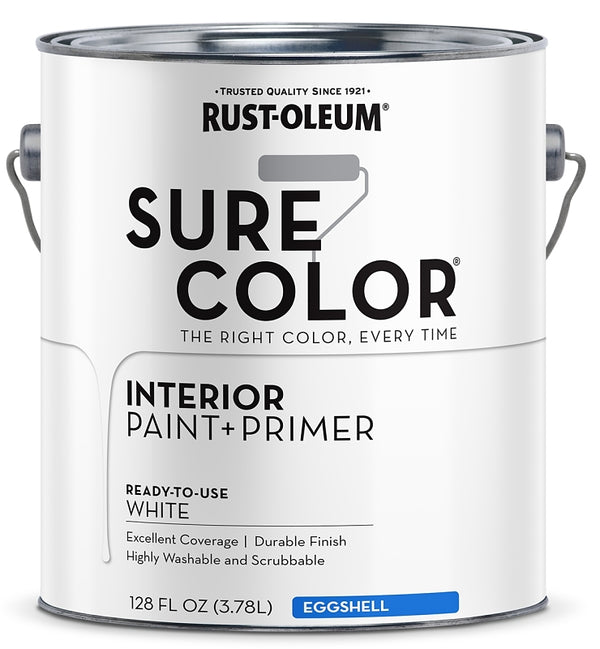 RUST-OLEUM Paint Wall Eggshell White GA 380217