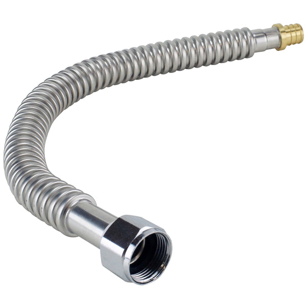 Apollo Apxcsst1834 Water Heater Supply Connector, 3/4 Inch, Stainless Steel